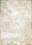 Stamperia Rice Paper A3 - "The Wedding"