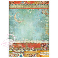 Stamperia Rice Paper A3 - "Moon" DFSA3043