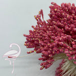 Stamens Glitter Dark Pink 3mm - Pack of 100 pieces
