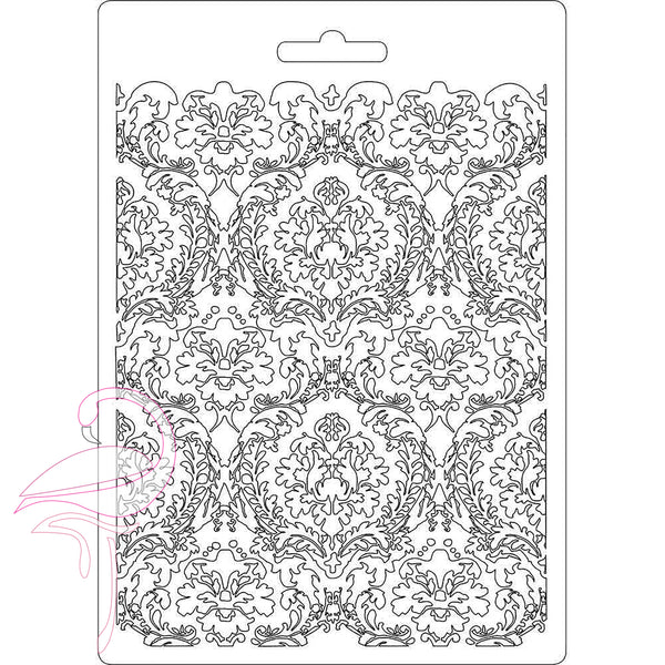 Stamperia A5 Flexible Mold DAMASK 148 x 210mm