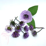 Plastic stamens violet - 30mm x 10 pieces