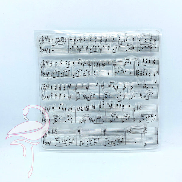 Silicone Stamps - Musical Notes