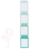 Paper 175gsm - Double sided paper - (Pack of 6 sheets & 8 tags) - Flamingo Craft