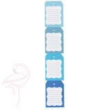 Paper 175gsm - Double sided paper - (Pack of 6 sheets & 8 tags) - Flamingo Craft