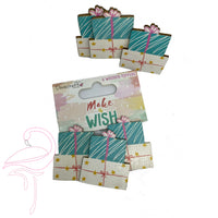 Dovecraft painted Wooden Toppers - Make a Wish