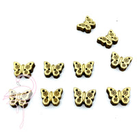 Wooden Butterflies 16 x 12mm x 10 pieces
