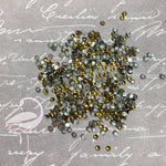 Rhinestone 5mm Flat back resin Colour: Coffee x 500 pieces - Flamingo Craft
