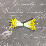 Stamens Pearl Yellow 2mm x 100 pieces - Flamingo Craft
