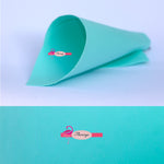 Foamiran A4 Sheet Mint (0.6mm) - Flamingo Craft