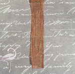 Ribbon - Organza Bronze - 25mm x 1 yard