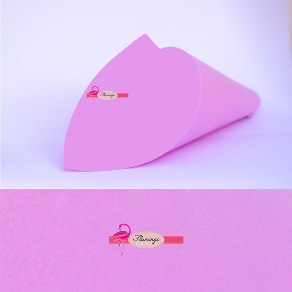 Foamiran A4 Sheet Pink (0.6mm) - Flamingo Craft