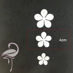 Petals to create flowers - P3 - white foamiran 0.6mm - 4cm