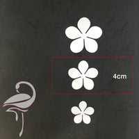 Petals to create flowers - P3 - white foamiran 0.6mm - 4cm