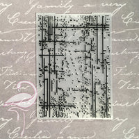Embossing Folder - Pixels 105 x 147.5mm - Flamingo Craft