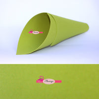 Foamiran A4 Sheet Olive (0.6mm) - Flamingo Craft