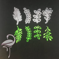 Die - Leaves Set of 4 - Flamingo Craft